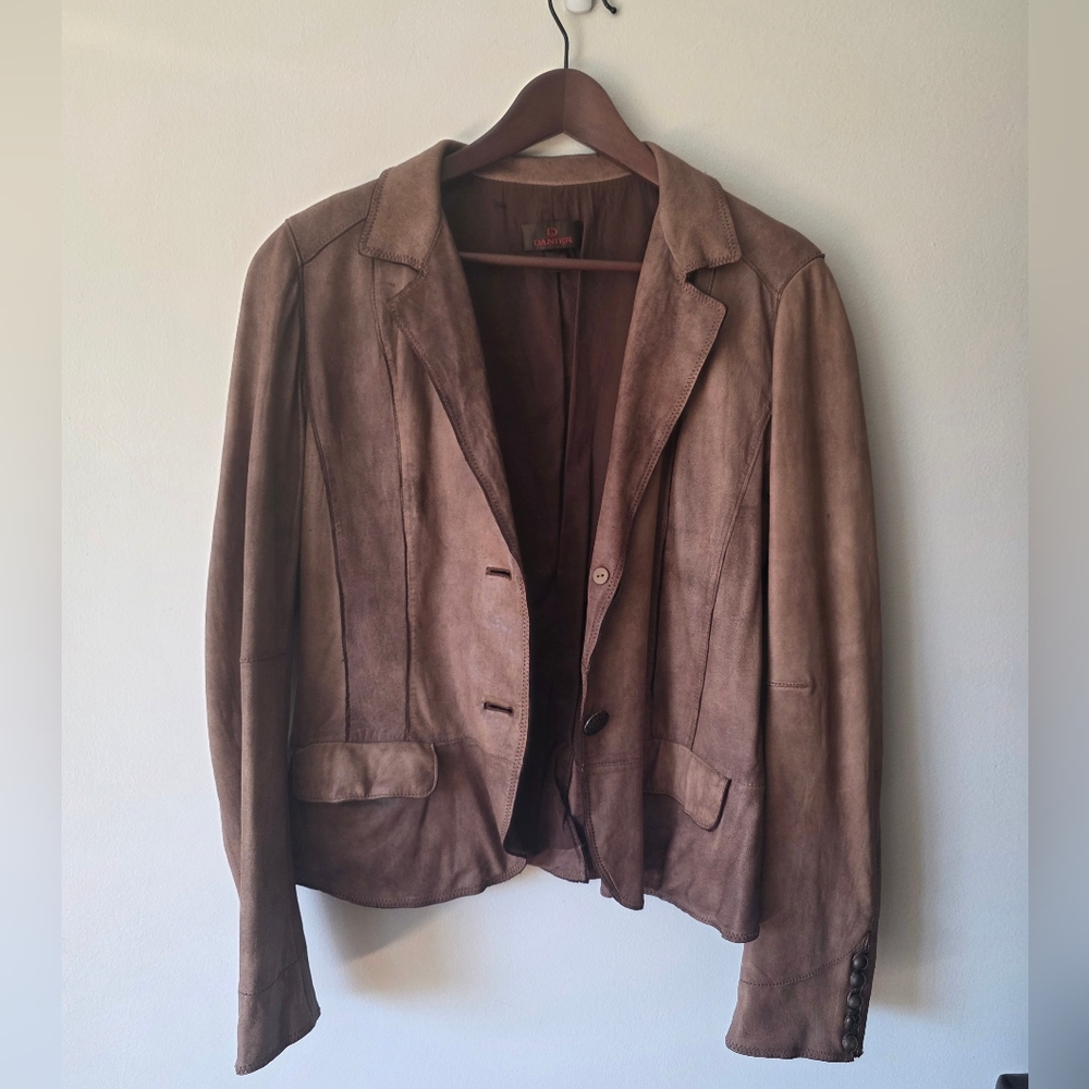 Danier Super Soft Leather Jacket.